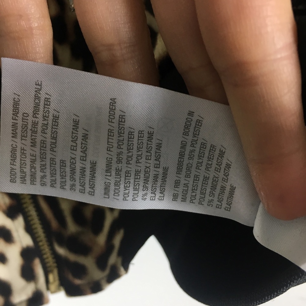 Susan Graver Leopard Print Jacket - Picture 8 of 8